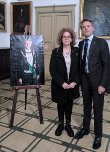 Opera di Serena Capizzello donata a Emanuele Filiberto